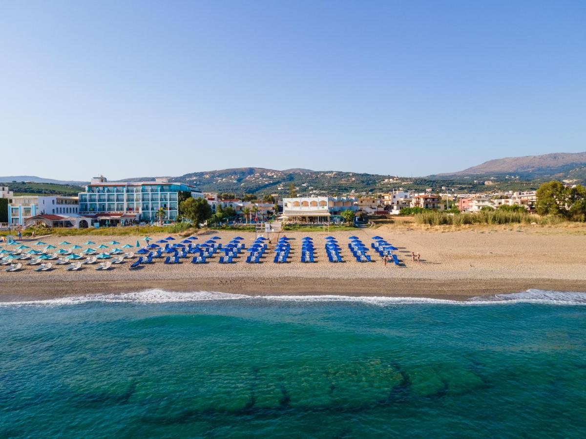 Hotel Kathrin Beach Adelianos Kampos Exteriör bild